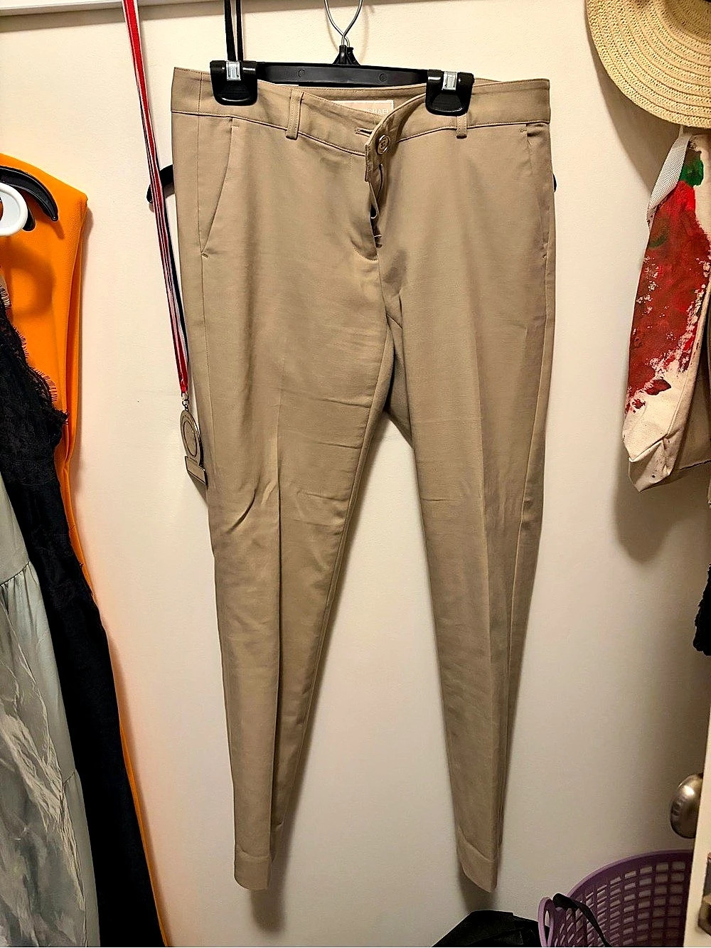 Michael Kors Neutral Trouser Pants Size 2
